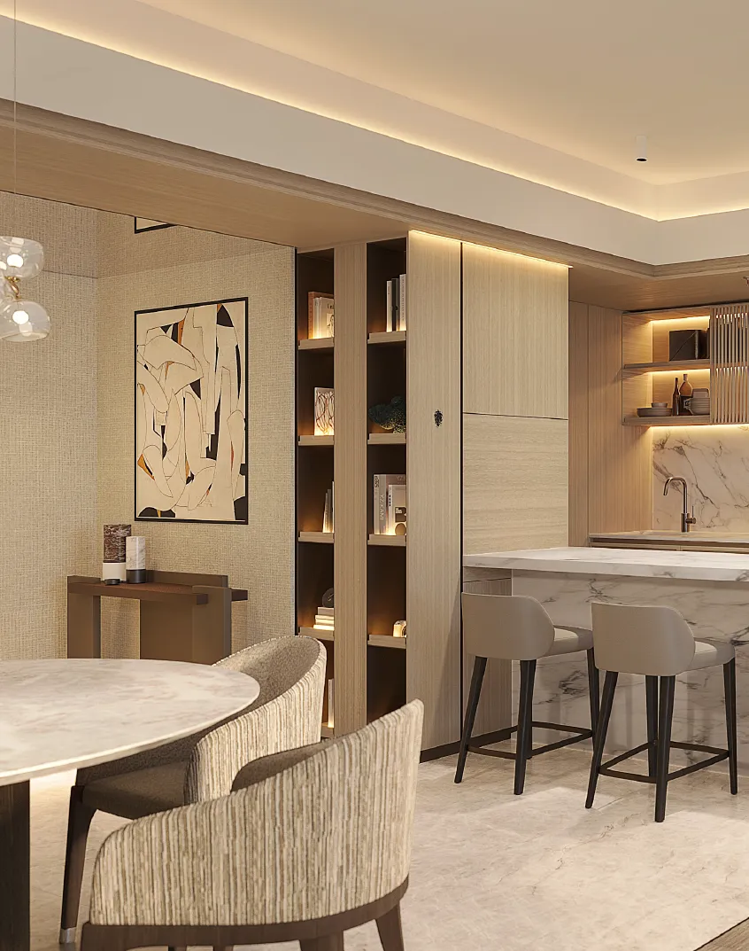 The Panoramic Two-Bedroom Image
