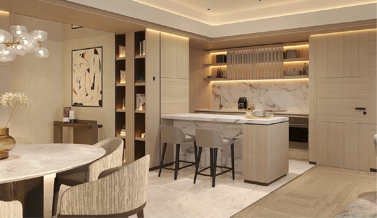 The Panoramic Two-Bedroom Gallery Image
