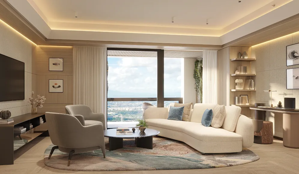 The Panoramic Two-Bedroom Banner Image