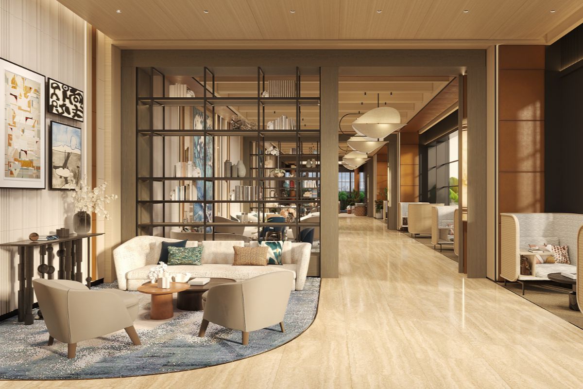 well furnished lobby contributing to life-work-play lifestyle