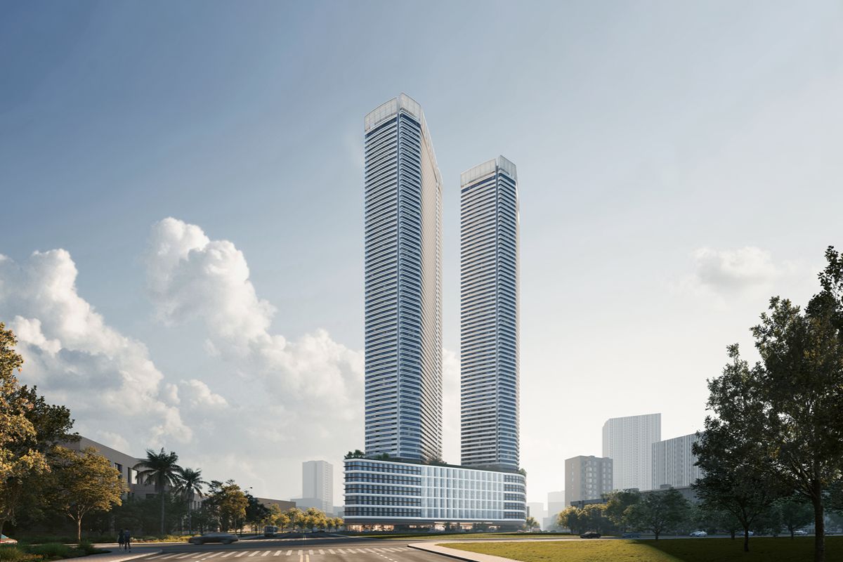 Spacious luxury condominium interior with an open layout designed for privacy, comfort, and family living